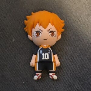 Orange Haired Anime Keychain